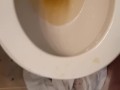 Messy Pee Splashing Everywhere