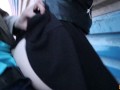 Real Public Sex Near The Railroad | CUM IN PANTIES