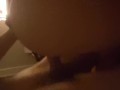 Roommate gives college babe rough pounding