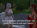 SIMS 4 STORIES: ANNA GIVES HER BEST FRIEND HER FIRST LESBIAN EXPERIENCE