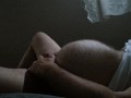 pregman with huge belly and contractions