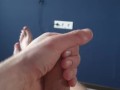 Cumshot while watching pornhub