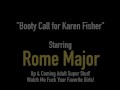 Big Thick Milf Karen Fisher Fucks Big Black Bull Rome Major!