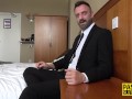 Squirting bound bdsm sub