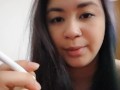 Miss Dee Nicotine Fetish Smoking for Her Fans #08