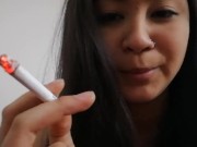 Miss Dee Nicotine Fetish Smoking for Her Fans #08