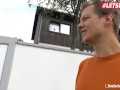 LETSDOEIT - Horny German Blonde Tricked Into Sex At the Gynecologist