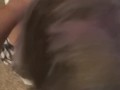 Husband gives facial all over slutty wife