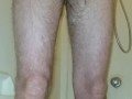 Big dick mature male in the shower watching porn and fucking. Verified.
