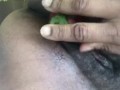 WET EBONY ⭐️MILF⭐️Enjoying a Strawberry 