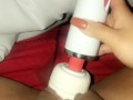 POWERFUL VIBRATOR ON MY WET PUSSY, AMAZING ORGASM