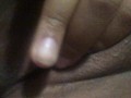 Pushing out cum from my creamy pussy