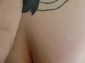 Big booty tramp stamp goth POV Doggystyle