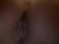 I love playing with my cum filled Pierced pussy
