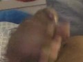 Stroking lightskin Cock quick Cum