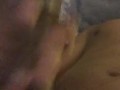 Stroking lightskin Cock quick Cum