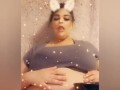 Watch me demolish this bowl of pasta in my shirt in panties