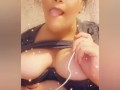 Watch me demolish this bowl of pasta in my shirt in panties