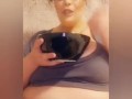 Watch me demolish this bowl of pasta in my shirt in panties