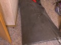 Erste Selbstbondage mit Vakuumbett im Demask Torpedotit Latexcatsuit