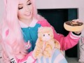 Belle Delphine plays with her PUSSY