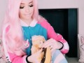 Belle Delphine plays with her PUSSY