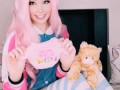 Belle Delphine plays with her PUSSY