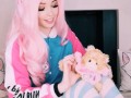 Belle Delphine plays with her PUSSY