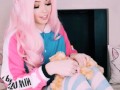 Belle Delphine plays with her PUSSY
