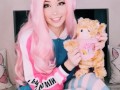 Belle Delphine plays with her PUSSY