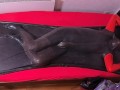Video Vacbed Self Bondage Session 3 - 63 Seconds