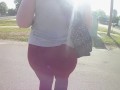 Watching her walk in leggings is art in it's self!