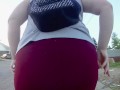 Watching her walk in leggings is art in it's self!