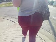 Watching her walk in leggings is art in it's self!