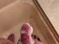 Jerking On My Soapy Cock In The Shower