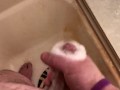 Jerking On My Soapy Cock In The Shower