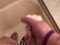 Jerking On My Soapy Cock In The Shower