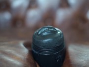 Fleshlight Toy Mouth fuck Close up POV