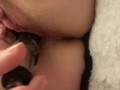 Playing with daddy’s tool