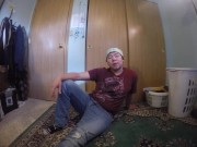 hippy guy dripping cum orgasm