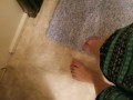 Petite Girl Gets Home and Needs to Pee