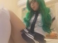 just returned from school and has to start her vaginal therapy