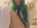 just returned from school and has to start her vaginal therapy