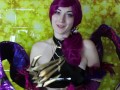 Cosplay Sissification KDA Evelynn Akali Leauge of Legends TEASER OmankoVivi