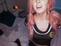 SLUTTY SCHOOLGIRL IS HOME ALONE