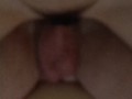 wootsii :001: Hairy Pussy Swallows Cock Whole