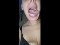 Spit, drooling, mouth and tongue fetish (demo)