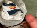 Ball squeeze cum