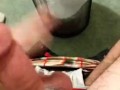 Ball squeeze cum