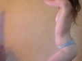 Amateur Strips down to her panties. This Love by BlackPink (kpop)